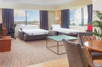 King Suite with Additional Beds at Hilton Dublin Airport
